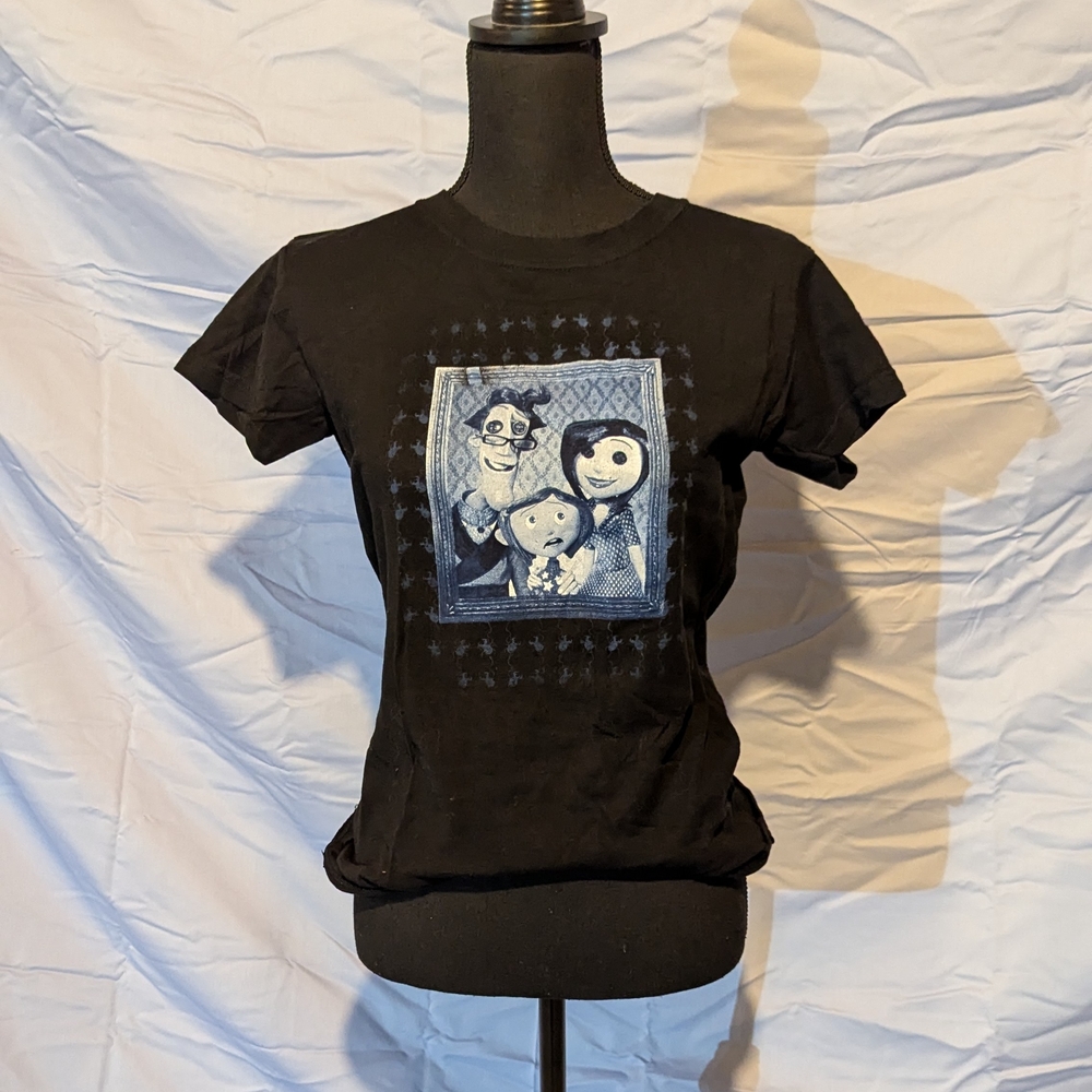 Kids Black Graphic T-Shirt